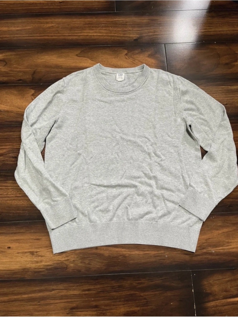 Gap women's medium loose fit classic grey sweater 94
